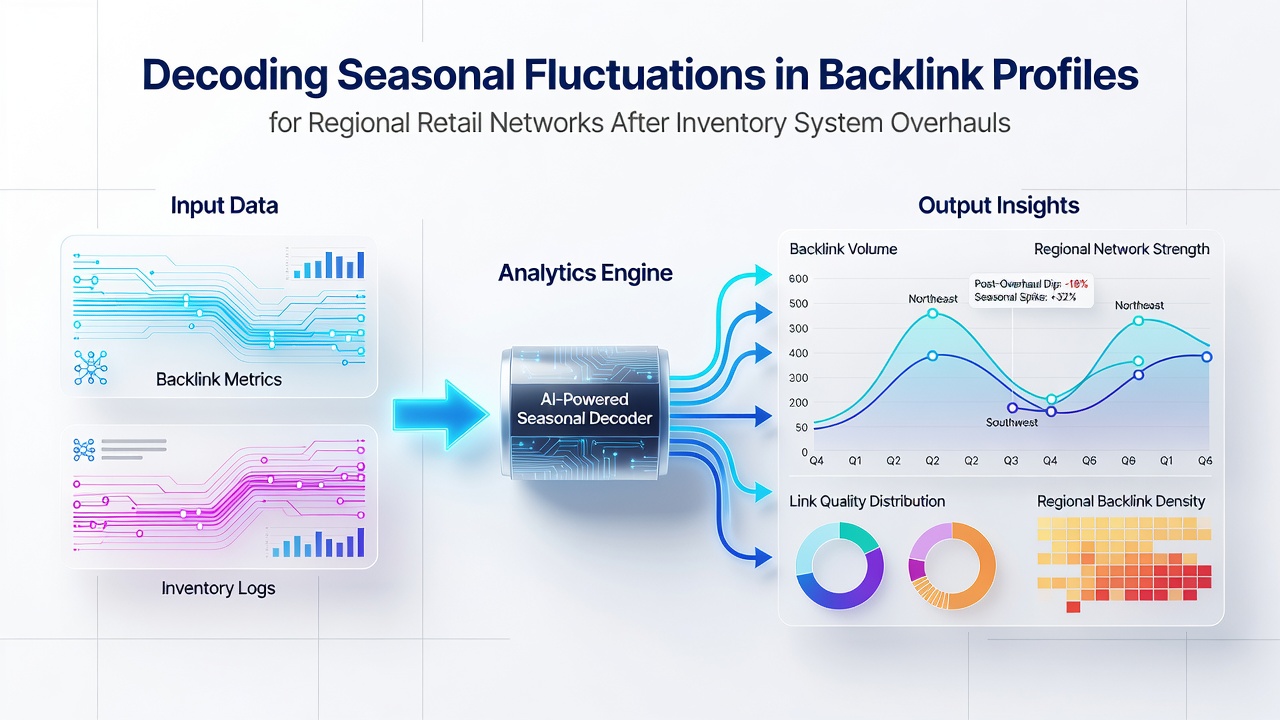 Decoding Seasonal Fluctuations in Backlink Profiles for Regional Retail Networks After Inventory System Overhauls