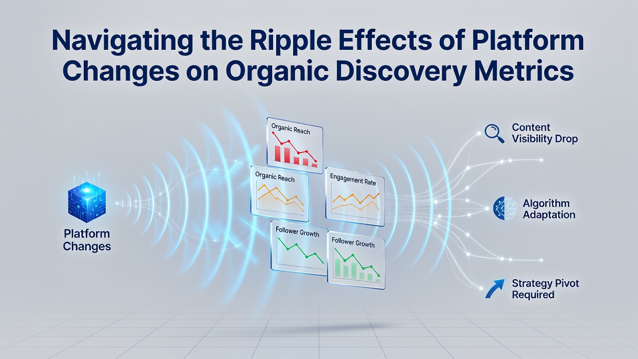 Navigating the Ripple Effects of Platform Changes on Organic Discovery Metrics